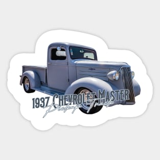 1937 Chevrolet Master Pickup Truck Sticker